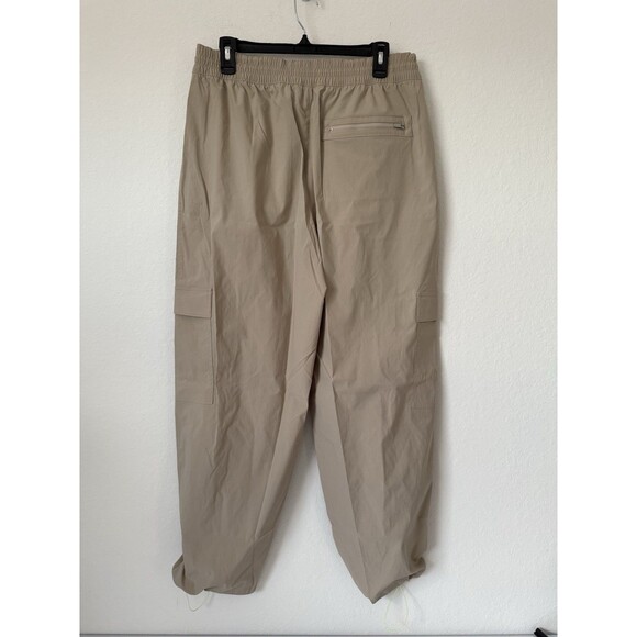 ATHLETA Cascade Cargo Poplin Pants Women's Size M Oak 463948 NWOT Beige - Picture 2 of 10